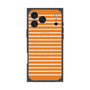 プレミアムスクエアケース with MagSafe［ Middle Border - Orange ］