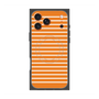 プレミアムスクエアケース with MagSafe［ Middle Border - Orange ］