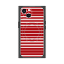 プレミアムスクエアケース with MagSafe［ Middle Border - Red ］