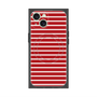 プレミアムスクエアケース with MagSafe［ Middle Border - Red ］