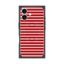プレミアムスクエアケース with MagSafe［ Middle Border - Red ］