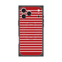 プレミアムスクエアケース with MagSafe［ Middle Border - Red ］