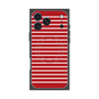 プレミアムスクエアケース with MagSafe［ Middle Border - Red ］