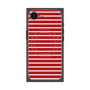 プレミアムスクエアケース with MagSafe［ Middle Border - Red ］