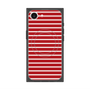プレミアムスクエアケース with MagSafe［ Middle Border - Red ］