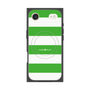 プレミアムスクエアケース with MagSafe［ Big Border - Green ］