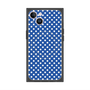 プレミアムスクエアケース with MagSafe［ Small Dot - Blue ］