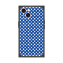 プレミアムスクエアケース with MagSafe［ Small Dot - Blue ］
