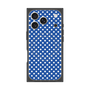 プレミアムスクエアケース with MagSafe［ Small Dot - Blue ］