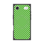 プレミアムスクエアケース with MagSafe［ Small Dot - Green ］