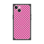 プレミアムスクエアケース with MagSafe［ Small Dot - Pink ］