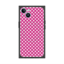 プレミアムスクエアケース with MagSafe［ Small Dot - Pink ］