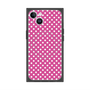 プレミアムスクエアケース with MagSafe［ Small Dot - Pink ］
