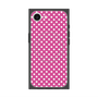 プレミアムスクエアケース with MagSafe［ Small Dot - Pink ］