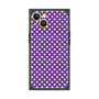 プレミアムスクエアケース with MagSafe［ Small Dot - Purple ］