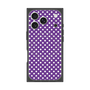 プレミアムスクエアケース with MagSafe［ Small Dot - Purple ］