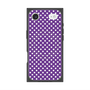 プレミアムスクエアケース with MagSafe［ Small Dot - Purple ］