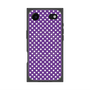 プレミアムスクエアケース with MagSafe［ Small Dot - Purple ］