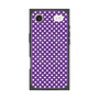 プレミアムスクエアケース with MagSafe［ Small Dot - Purple ］