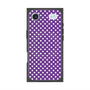 プレミアムスクエアケース with MagSafe［ Small Dot - Purple ］