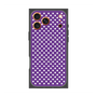 プレミアムスクエアケース with MagSafe［ Small Dot - Purple ］