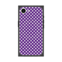 プレミアムスクエアケース with MagSafe［ Small Dot - Purple ］