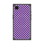 プレミアムスクエアケース with MagSafe［ Small Dot - Purple ］