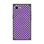 プレミアムスクエアケース with MagSafe［ Small Dot - Purple ］