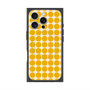 プレミアムスクエアケース with MagSafe［ Big Dot - Yellow ］