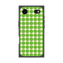 プレミアムスクエアケース with MagSafe［ Big Dot - Green ］