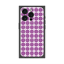 プレミアムスクエアケース with MagSafe［ Big Dot - Purple ］