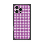 プレミアムスクエアケース with MagSafe［ Big Dot - Purple ］