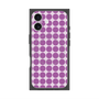 プレミアムスクエアケース with MagSafe［ Big Dot - Purple ］