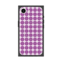 プレミアムスクエアケース with MagSafe［ Big Dot - Purple ］