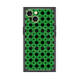 プレミアムスクエアケース with MagSafe［ Shower Dot - Green ］