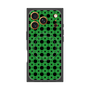 プレミアムスクエアケース with MagSafe［ Shower Dot - Green ］