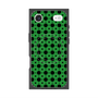 プレミアムスクエアケース with MagSafe［ Shower Dot - Green ］