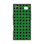 プレミアムスクエアケース with MagSafe［ Shower Dot - Green ］