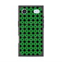 プレミアムスクエアケース with MagSafe［ Shower Dot - Green ］