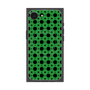 プレミアムスクエアケース with MagSafe［ Shower Dot - Green ］