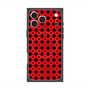 プレミアムスクエアケース with MagSafe［ Shower Dot - Red ］