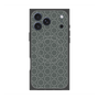 プレミアムスクエアケース with MagSafe［ Dot Circle - Gray ］
