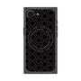 プレミアムスクエアケース with MagSafe［ Dot Circle - Black ］