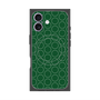 プレミアムスクエアケース with MagSafe［ Dot Circle - Green ］