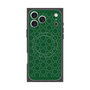プレミアムスクエアケース with MagSafe［ Dot Circle - Green ］