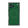 プレミアムスクエアケース with MagSafe［ Dot Circle - Green ］