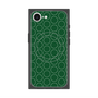 プレミアムスクエアケース with MagSafe［ Dot Circle - Green ］
