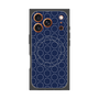 プレミアムスクエアケース with MagSafe［ Dot Circle - Navy ］