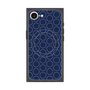 プレミアムスクエアケース with MagSafe［ Dot Circle - Navy ］
