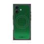プレミアムスクエアケース with MagSafe［ Dot Gradation - Green ］